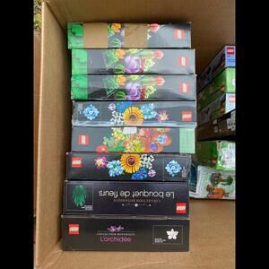 LEGO Icons Sets READ DESCRIPTION 10309, 10329, 10313, 10280, 10311